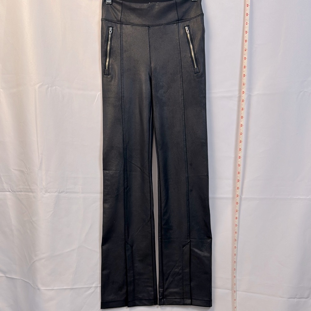 Athleta Black Delancey Gleam Straight Leg Pant